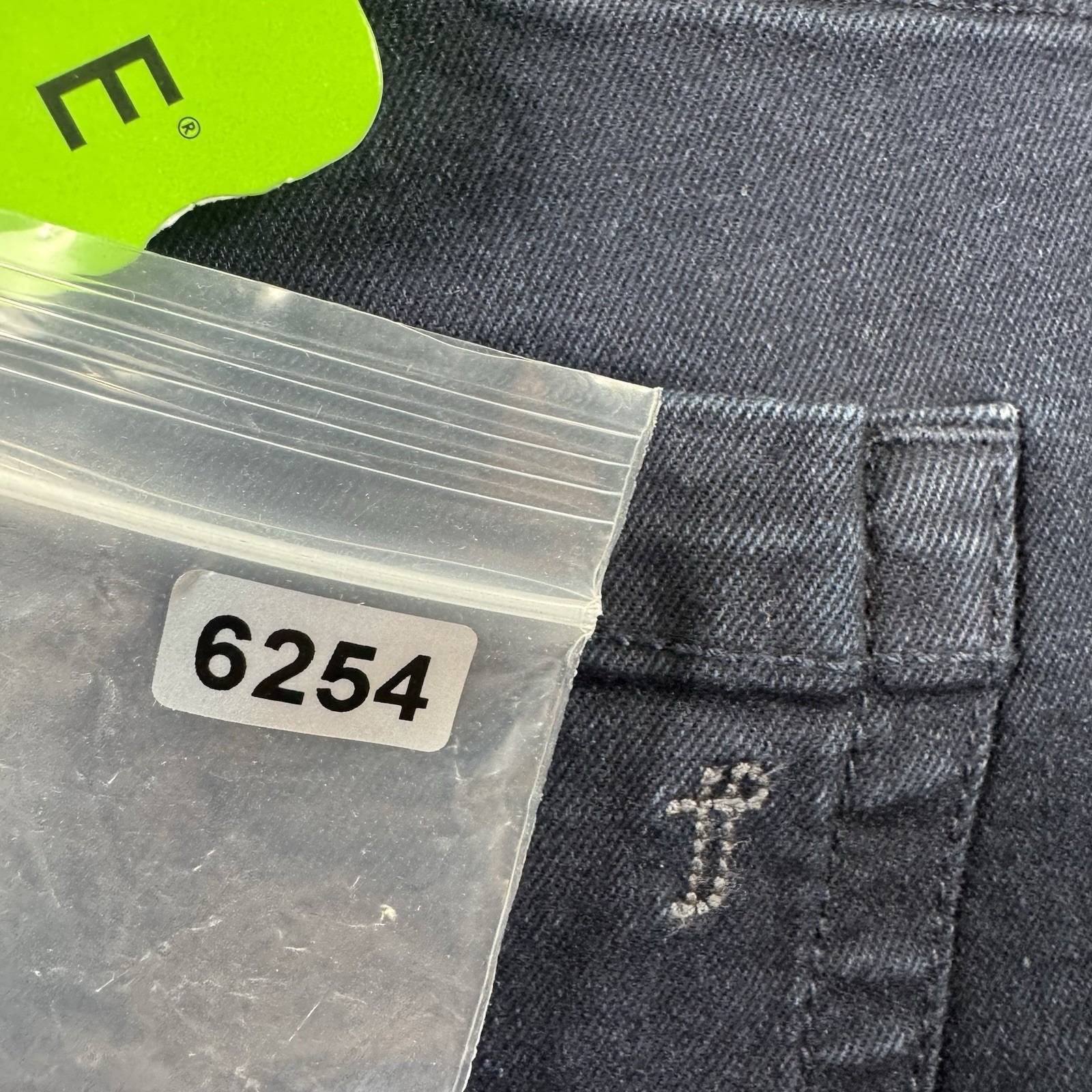 The Perfect Jean Submarine Blue Slim Fit Straight Fit Jean Size 38x36 Nwt — image 6 of 6
